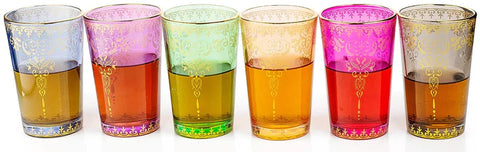 Hand-Made Moroccan Artisan Glasses