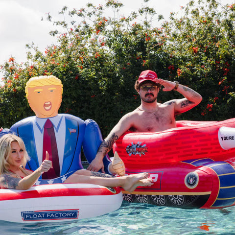 Talking Trump Hunk by Float Factory