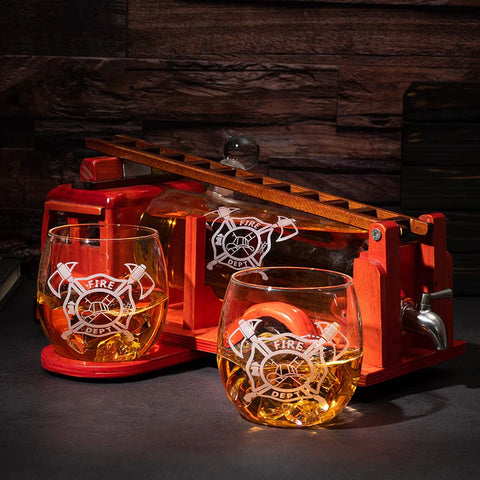 Firetruck Decanter