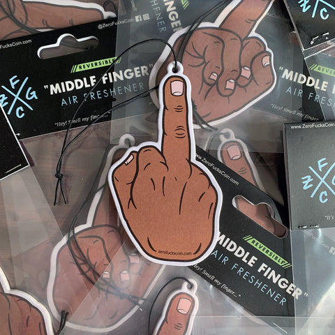 Middle Finger Air Freshener