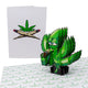 Cannibisism 3D Weed Card