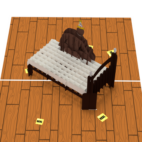 Barry Happy Birthday Inappropriate 3D Greeting Card