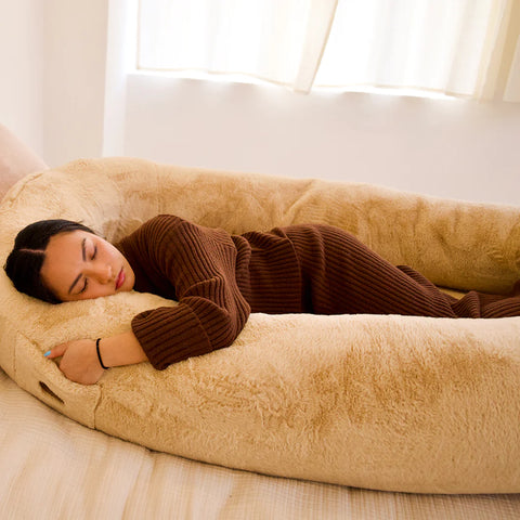 The Plufl: The World's First Human Dog Bed