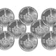 "Zero Fucks Given" Coin (10 - pack)