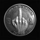 "Zero Fucks Given" Coin (10 - pack)
