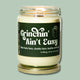 Grinchin' Ain't Easy Christmas Candle