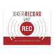 Joker Record With Glitter