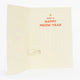 Meowy Christmas Endless Prank Holiday Card with Glitter