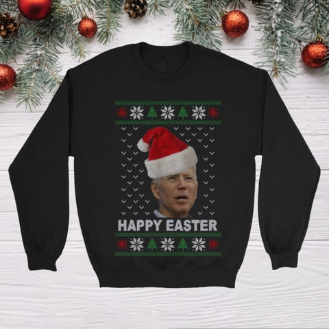 Funny Joe Biden Ugly Christmas Sweater