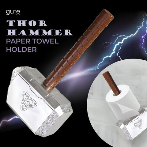 Thor Hammer Tissue Paper Towel Holder