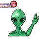 Alien Waving WiperTags