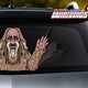 Bigfoot Sasquatch Waving WiperTags