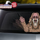 Bigfoot Sasquatch Waving WiperTags