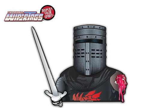 Black Knight Waving Sword WiperTags
