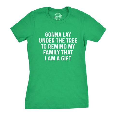 I Am The Gift Women's Christmas Shirt