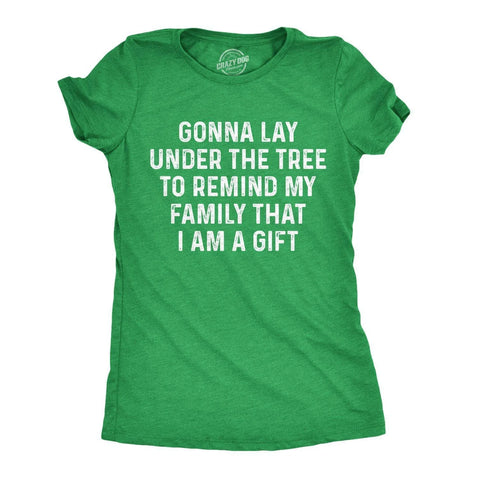 I Am The Gift Women's Christmas Shirt