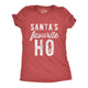 Santa's Favorite Ho Women's Christmas Shirt