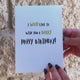 Barry Happy Birthday Inappropriate 3D Greeting Card