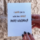 Barry Happy Birthday Inappropriate 3D Greeting Card