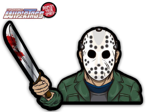 Masked Machete Killer Wiper Blade Decal