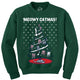 Meowy Catmas Crew Neck Ugly Christmas Sweater