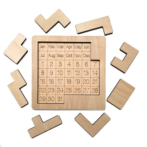 Large Daily Calendar Puzzle
