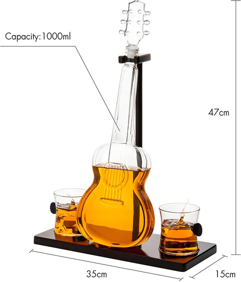Guitar Whiskey Decanter