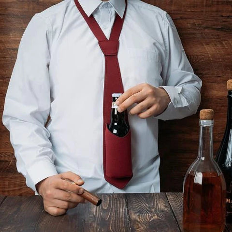 Necktie Beer Holder