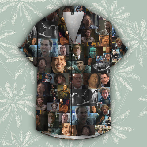 Nic Cage Button Up Shirt
