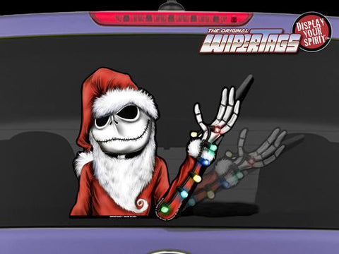 Jack Santa Waving WiperTags