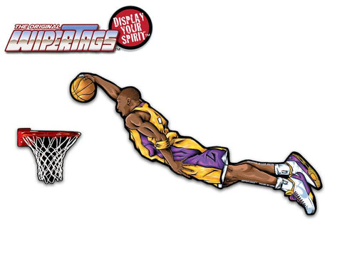 Flying G.O.A.T. Basketball Dunk WiperTag