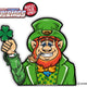 Saint Patrick's Day Waving Leprechaun WiperTag