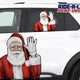 Real Santa Claus Ride a Long Perforated Decal