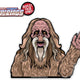 Bigfoot Sasquatch Waving WiperTags