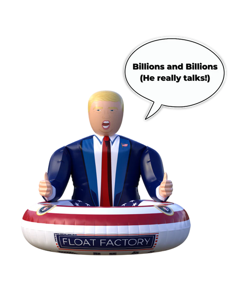 Talking Trump Hunk by Float Factory