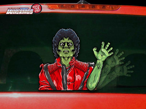 Thriller Zombie Waving WiperTag
