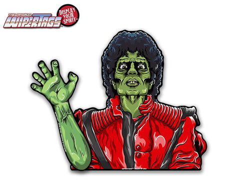 Thriller Zombie Waving WiperTag