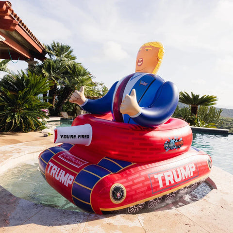 Trump Tank + Water Cannon by Float Factory