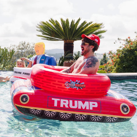 Trump Tank + Water Cannon by Float Factory